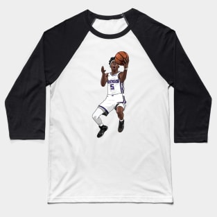 Deaaron Fox Sacramento Kings Baseball T-Shirt